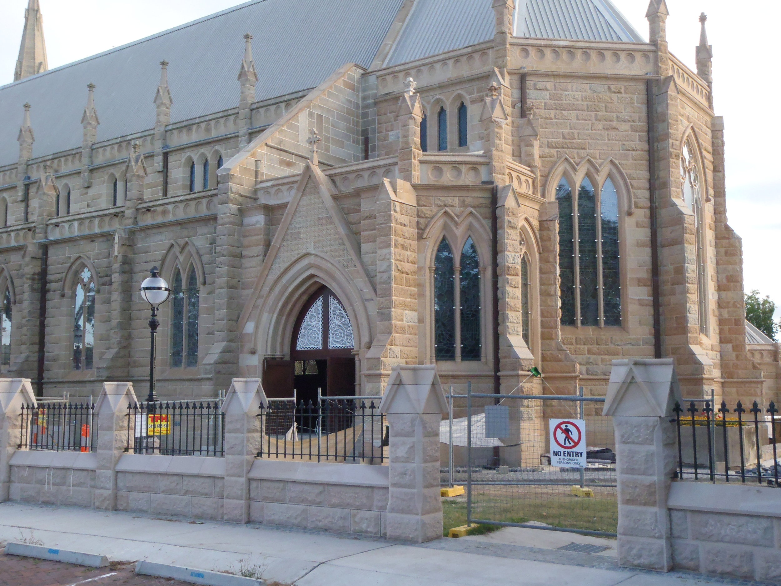 St. Josephs Cathedral Backside