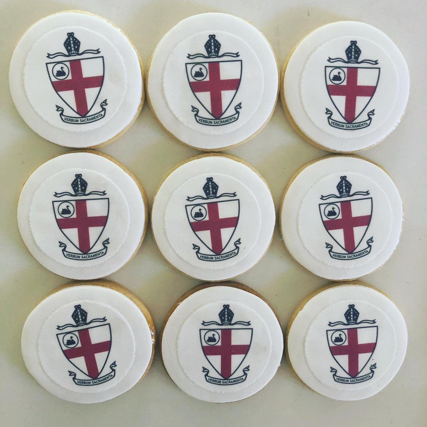 St Georges Cathedral with edible logo.jpg