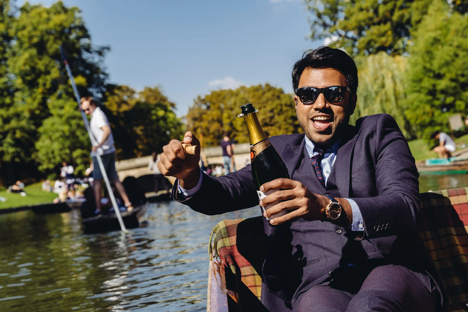 Cambridge punting party