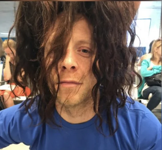 Nothing struck FEAR into Phil (the author) like the thought of having hair