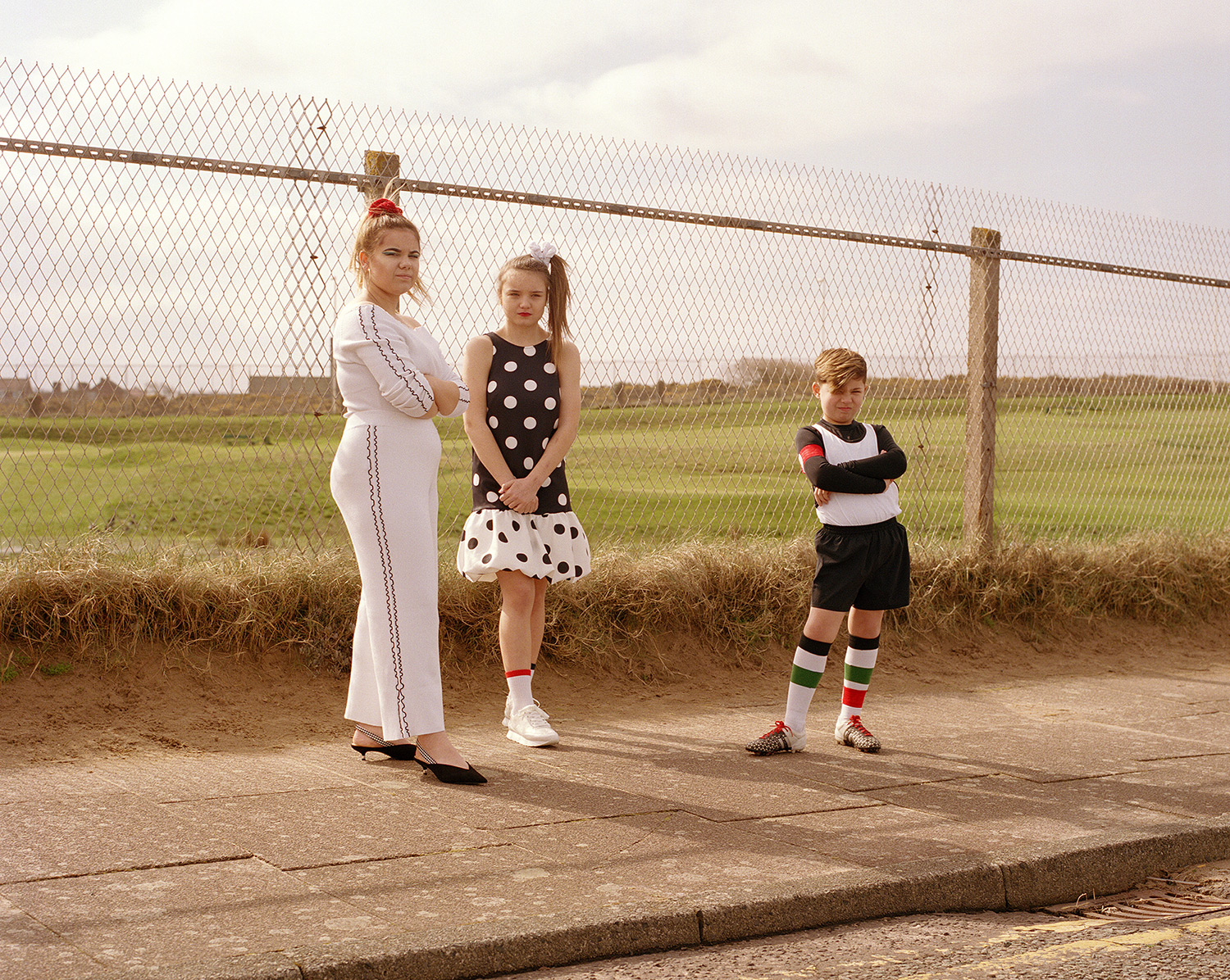  Marni-Lee, Amelia and Jenson. New Brighton, 2018. 