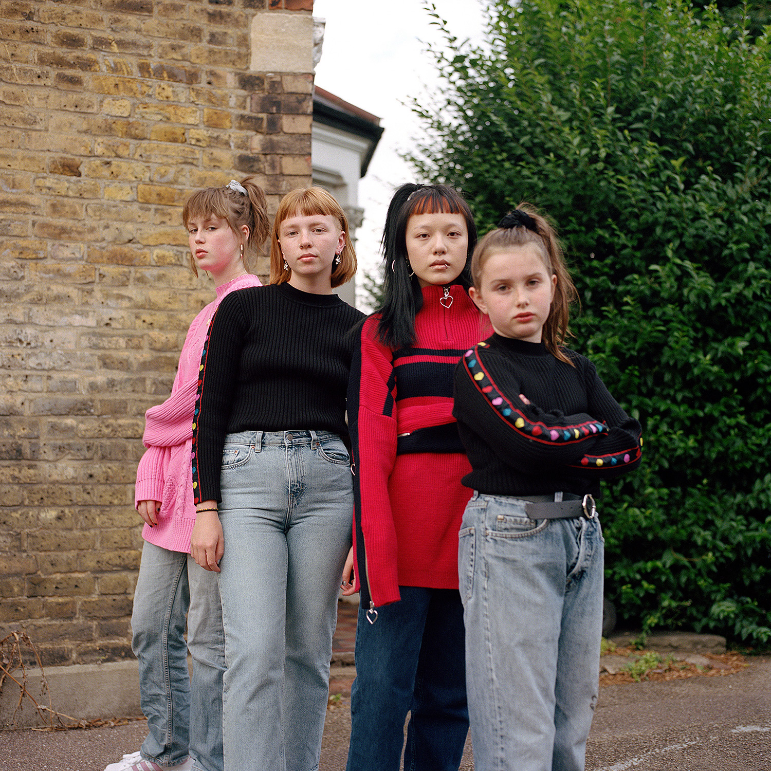  Molly, Ruby, Morgan and Betsy. Walthamstow, 2017. 