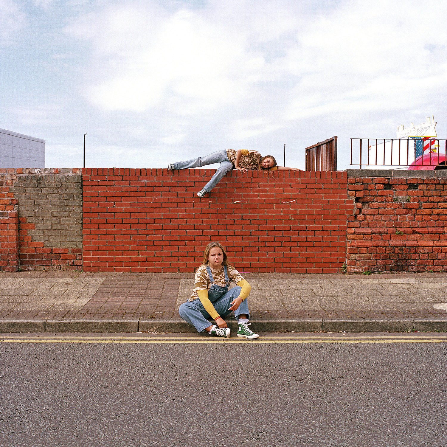  Marni-Lee and Amelia. New Brighton, 2016. 