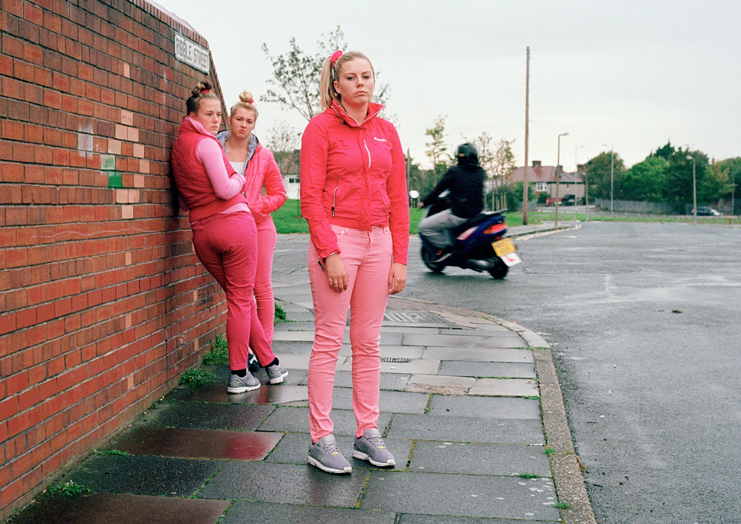 Charlotte, Catherine and Mille. Birkenhead, 2014.