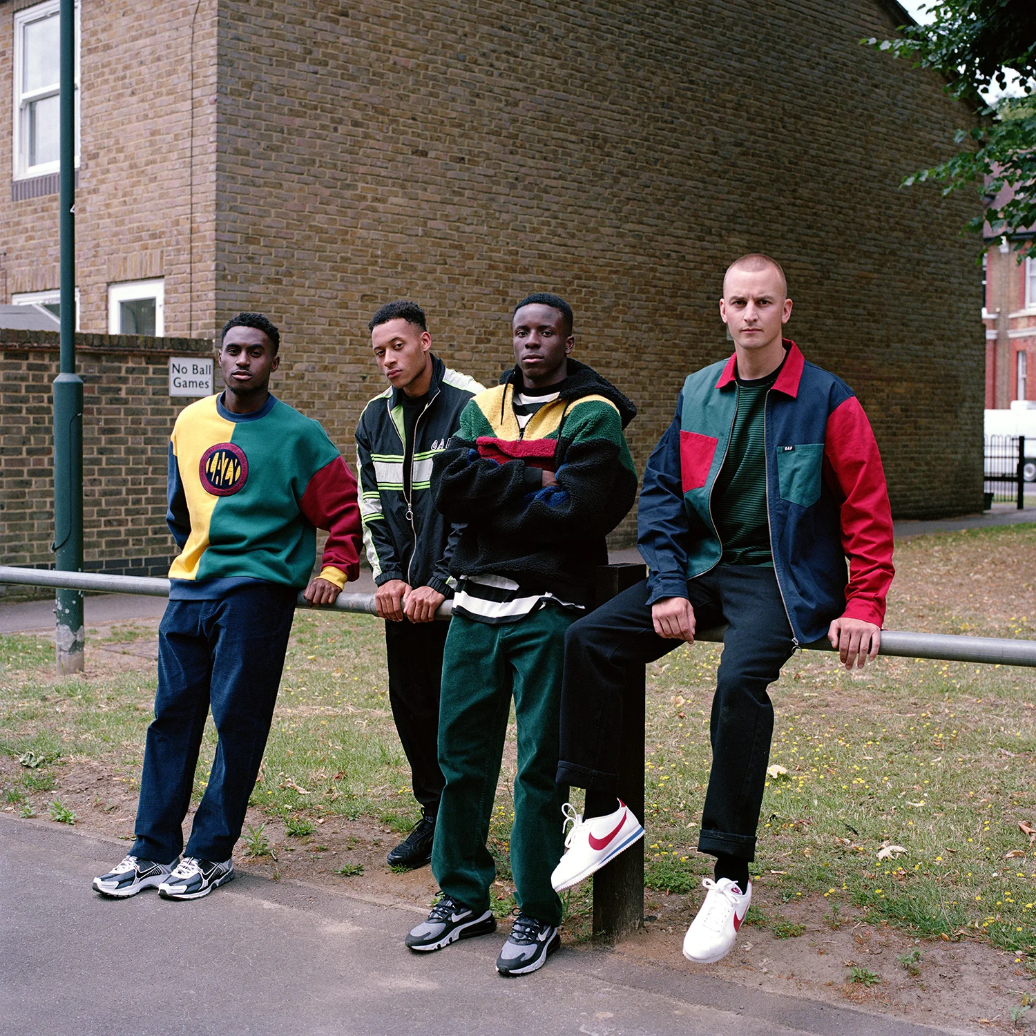 John, Antonio, Mathias and Alan. London, 2019.