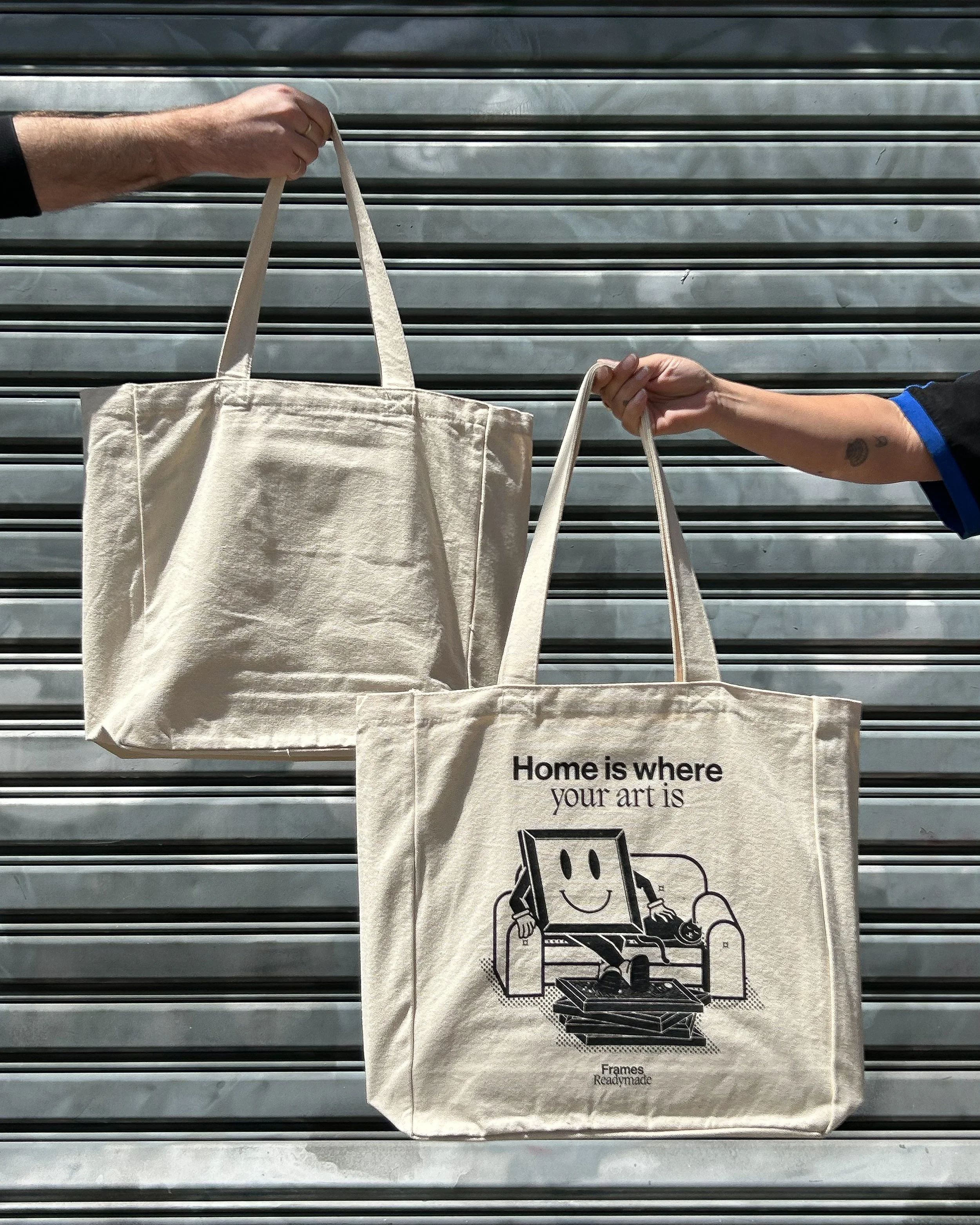 Frames Readymade Tote Bag