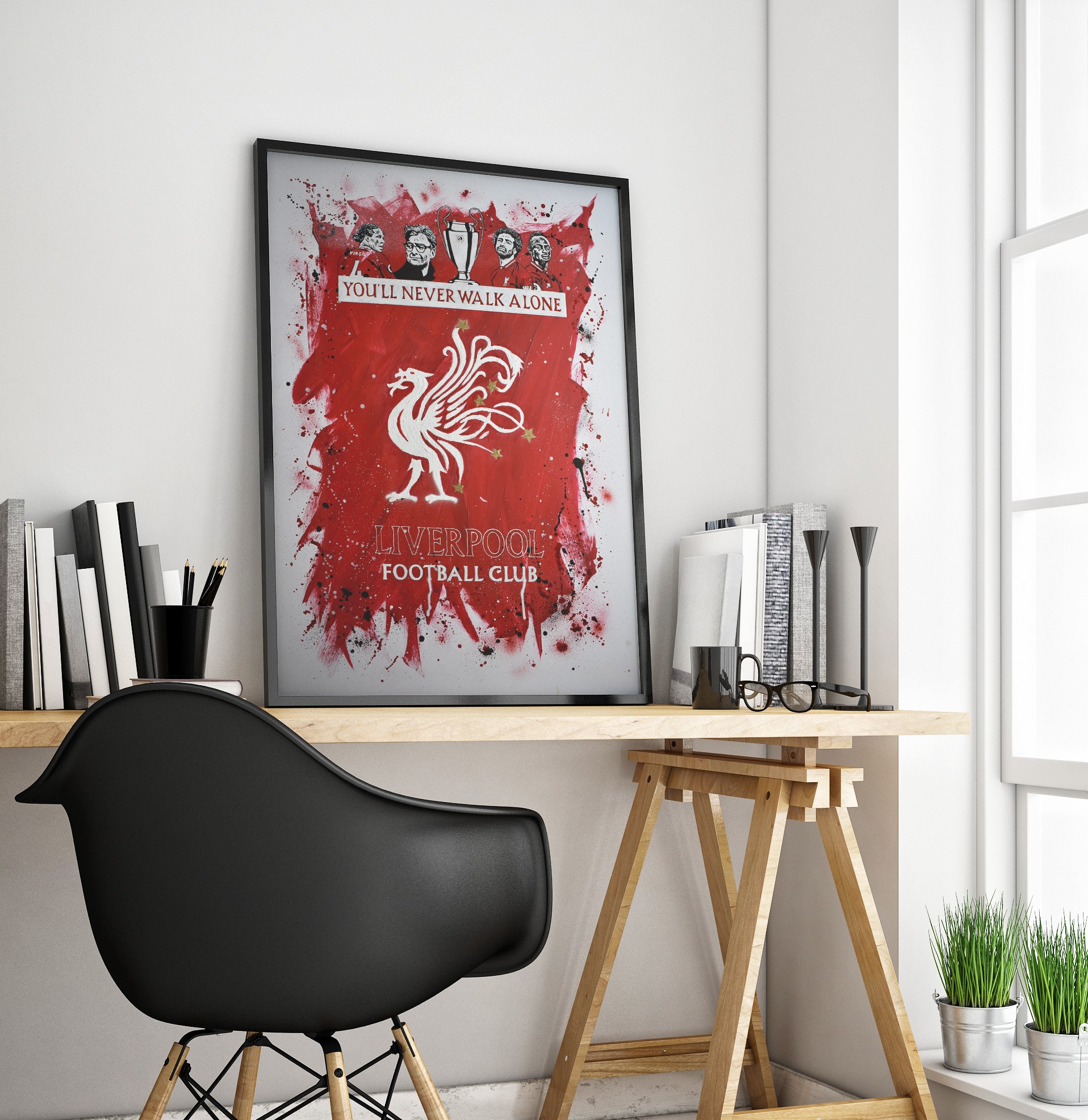 Liverpool Football Club - Painting / Commission / Art / Artwork / Premier  League / Champions / LFC — Ian Salmon - Artist