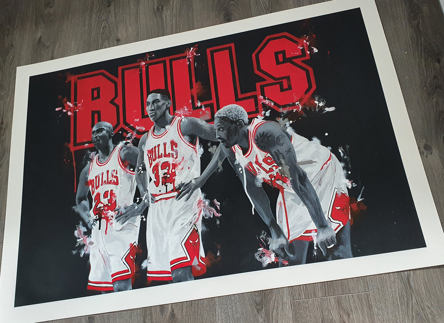 2x3 Chicago Bulls The Last Dance banner set - Jordan & Pippen retirement  banners