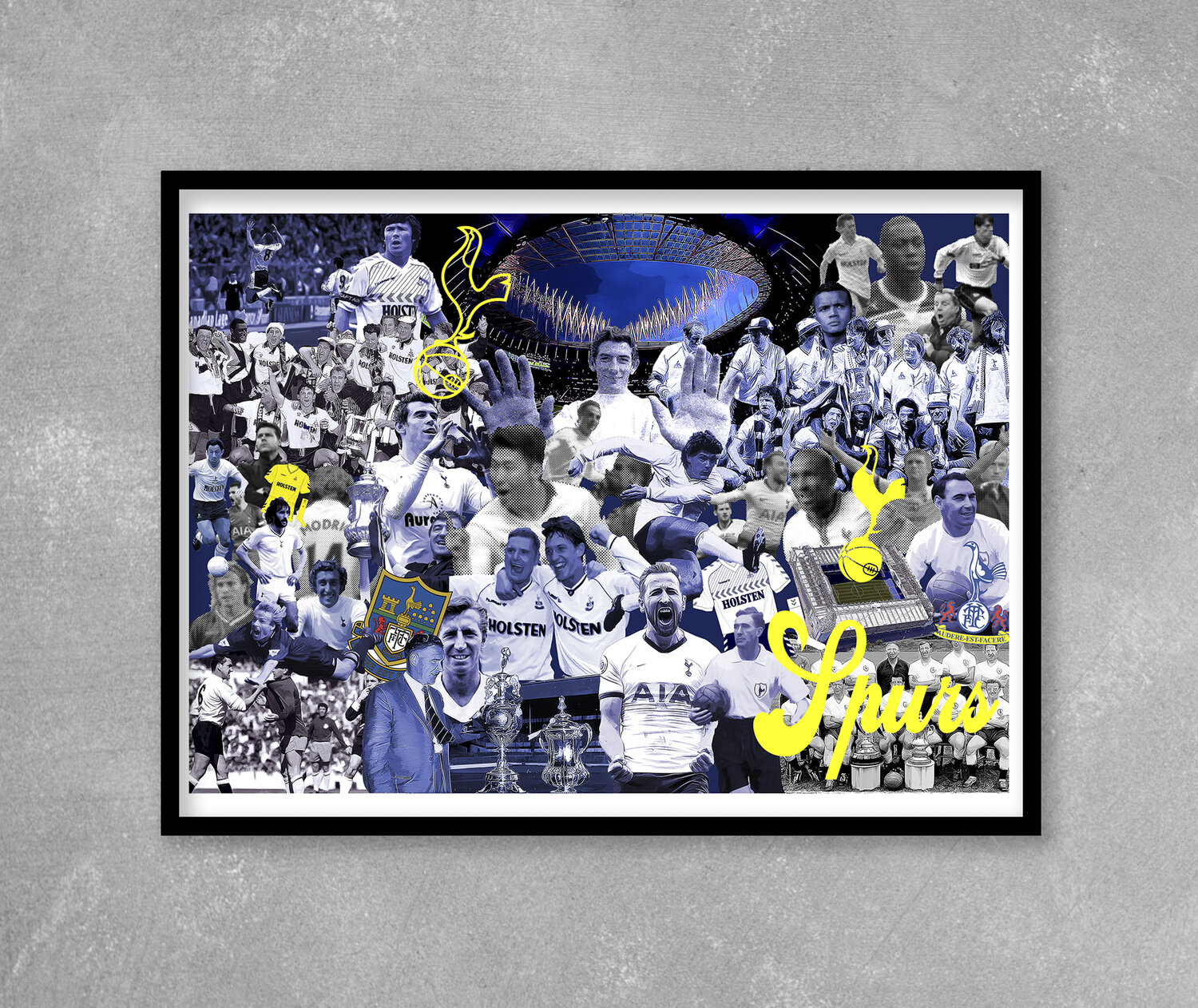 Tottenham Hotspur | Players Poster 2014 | Amazing Closeout Value!