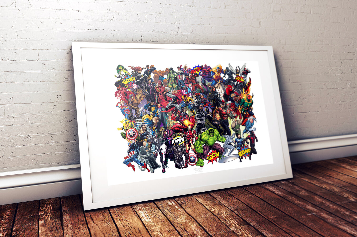 Marvel Assemble - Limited Edition print. The Avengers print, Marvel prints,  Marvel gifts, Thor gift — Ian Salmon - Artist