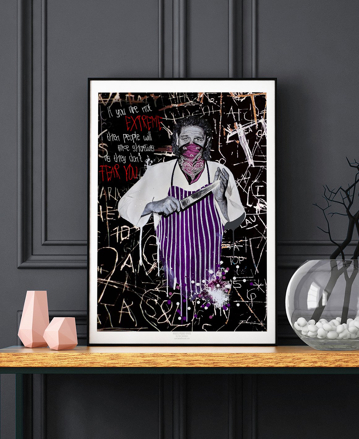 Marco Pierre White - Limited Edition print. Gift for Chef, Marco Pierre ...