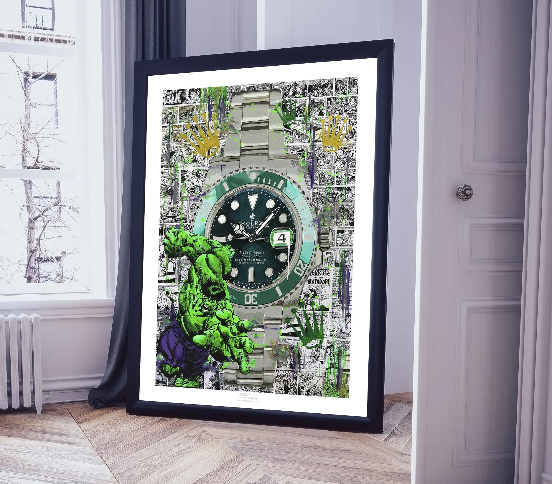 Watch Art Prints for Collectors | Rolex, TAG Heuer &amp; Horology Artwork by Ian Salmon