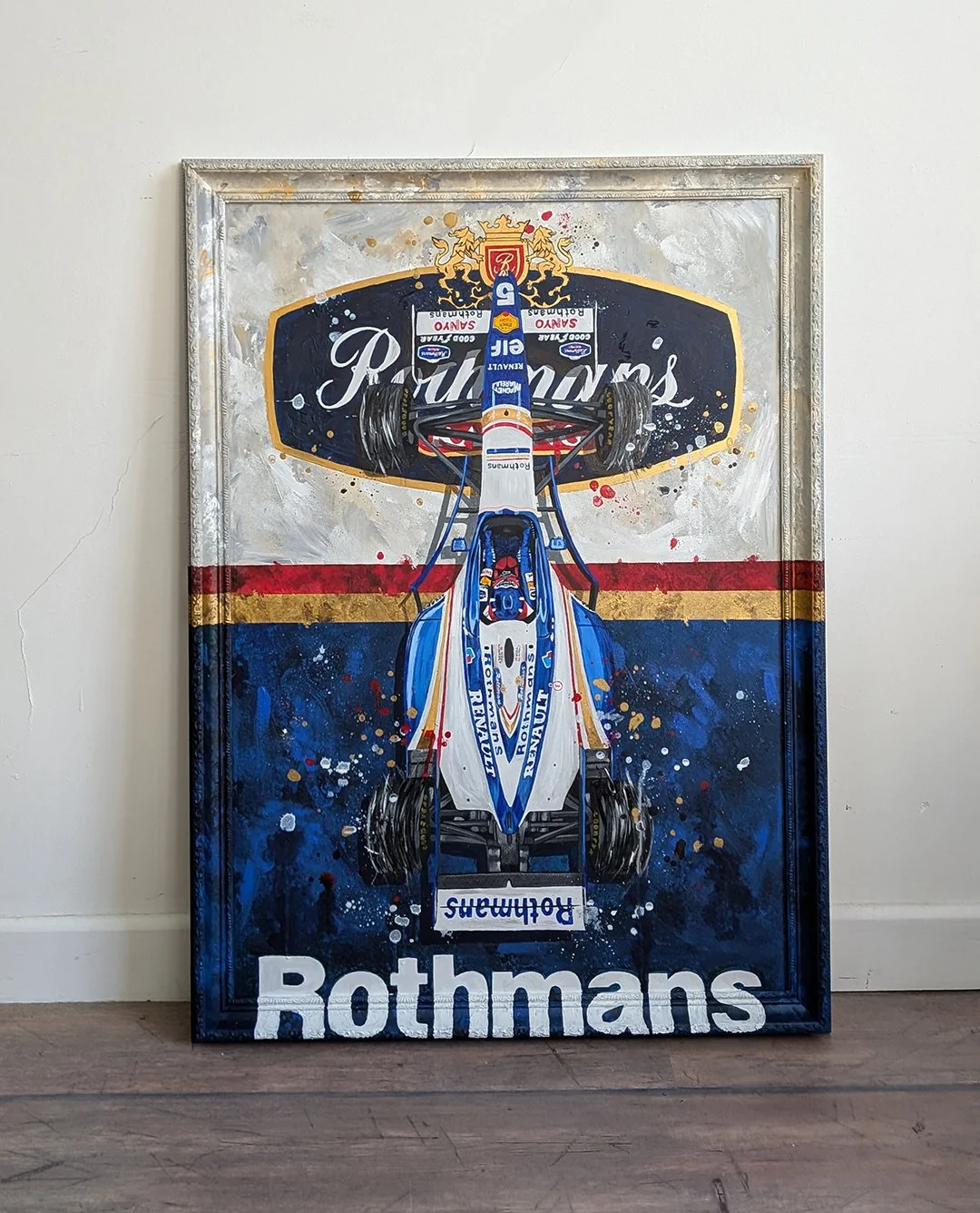 Damon Hill 1996 Williams FW18 F1