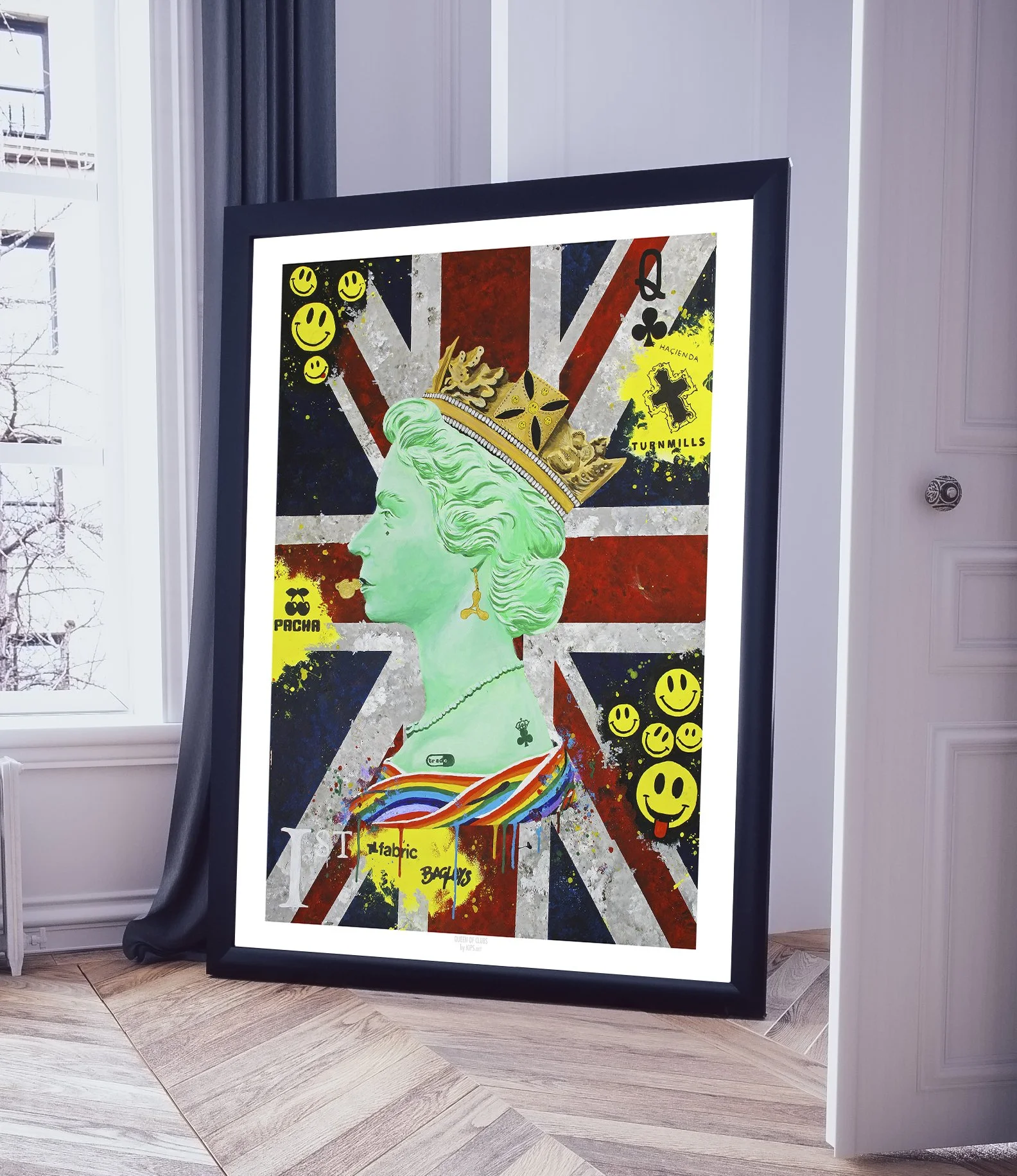 Queen of Clubs - Limited Edition Print (Various Sizes)