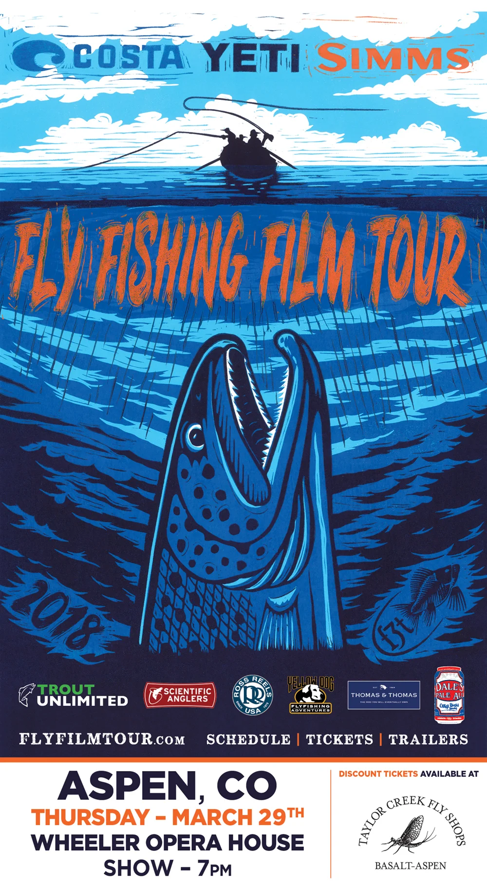 2018 Fly Fishing Film Tour (F3T)