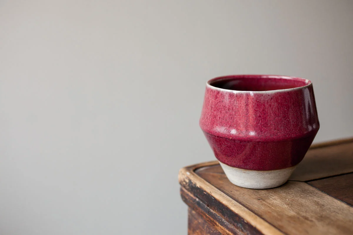 Copper red - Ice cream cup