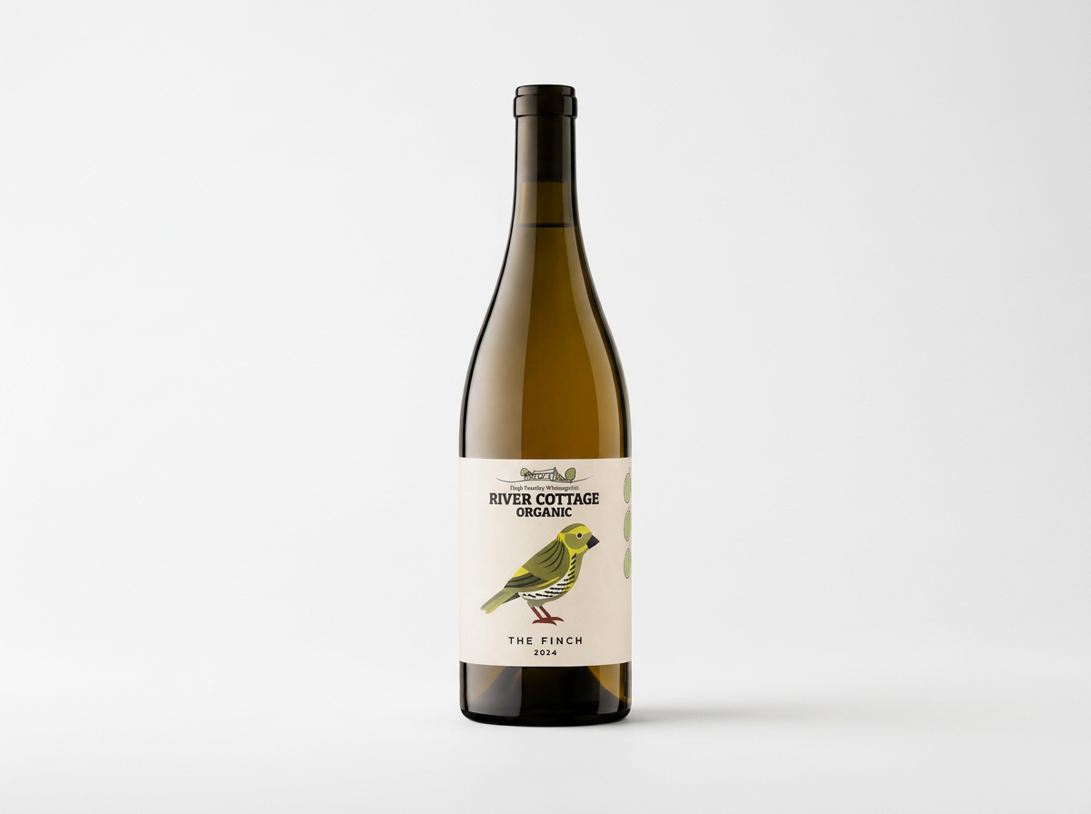 Hugh's River Cottage White The Finch 750ml 12% ABV