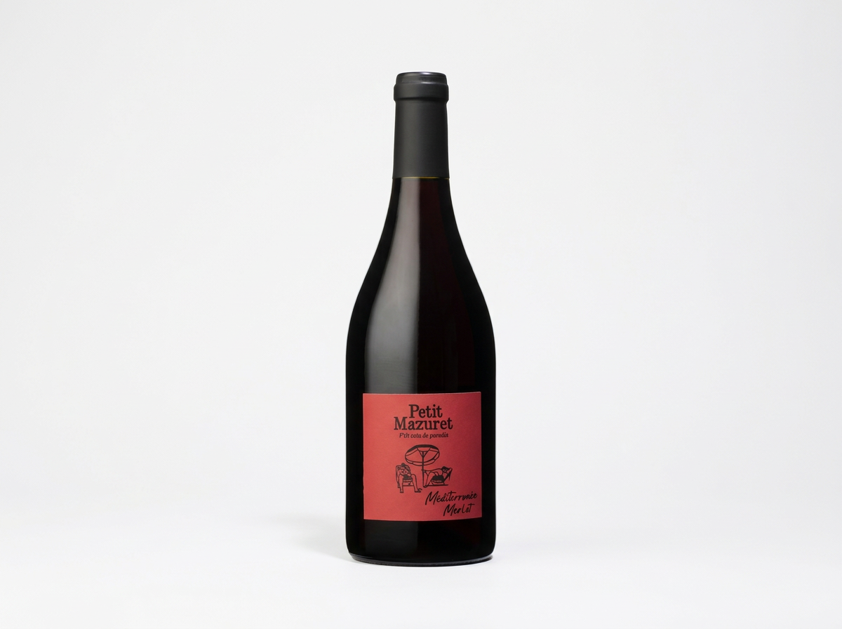Petit Mazuret Mediterranee Merlot 750ml