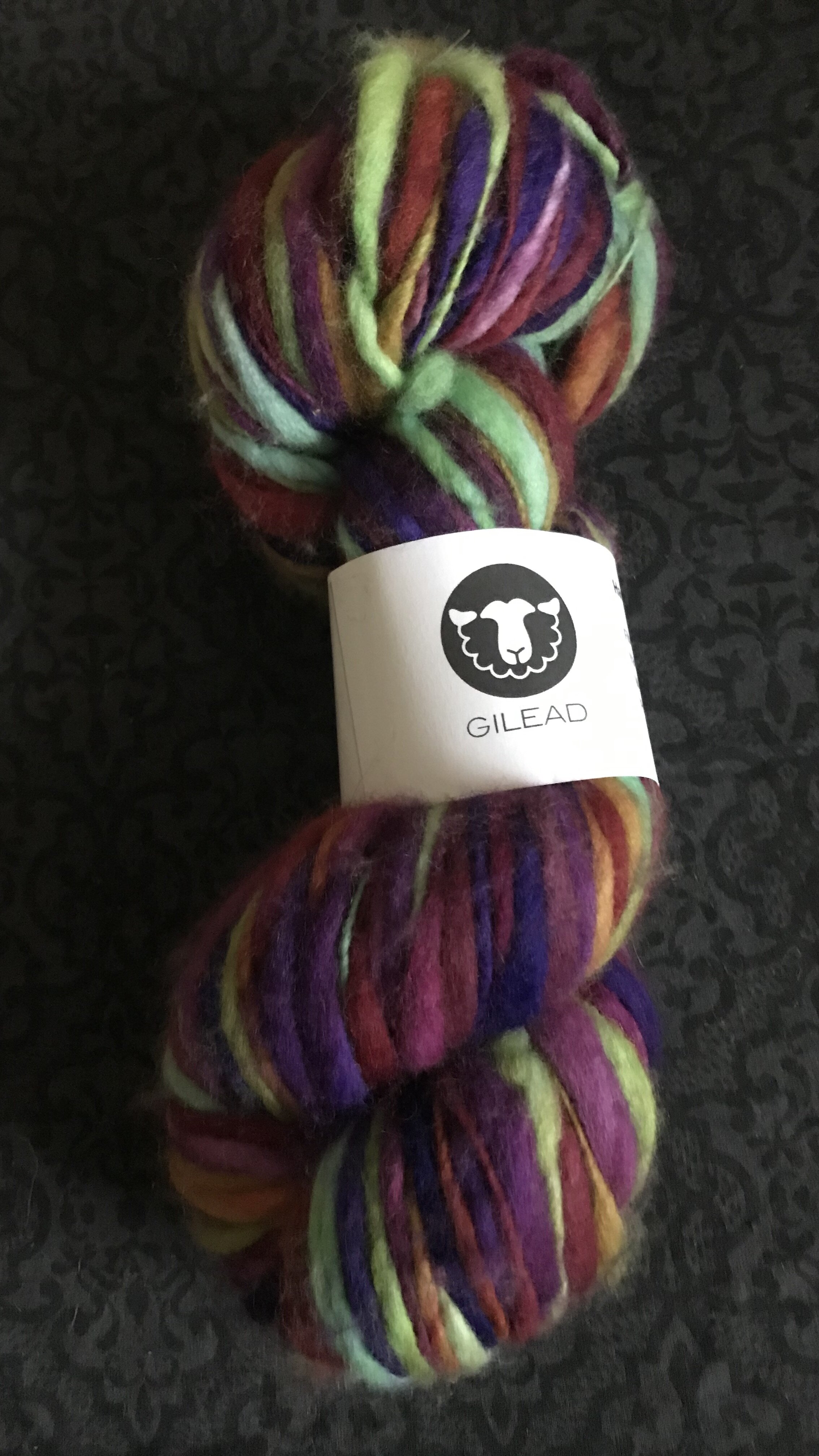 Hand Spun and Hand Dyed Yarn