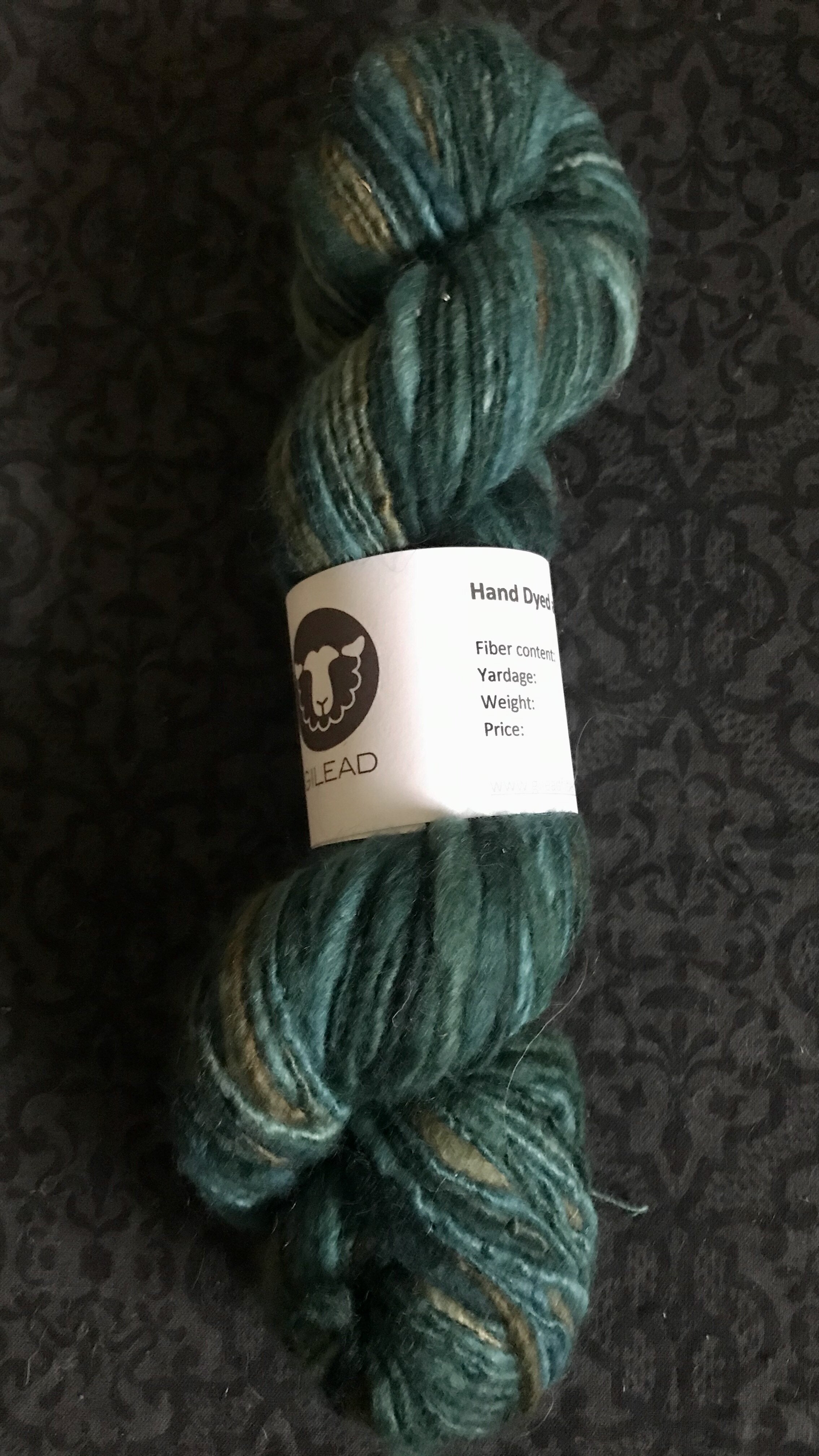 Hand Spun and Hand Dyed Yarn