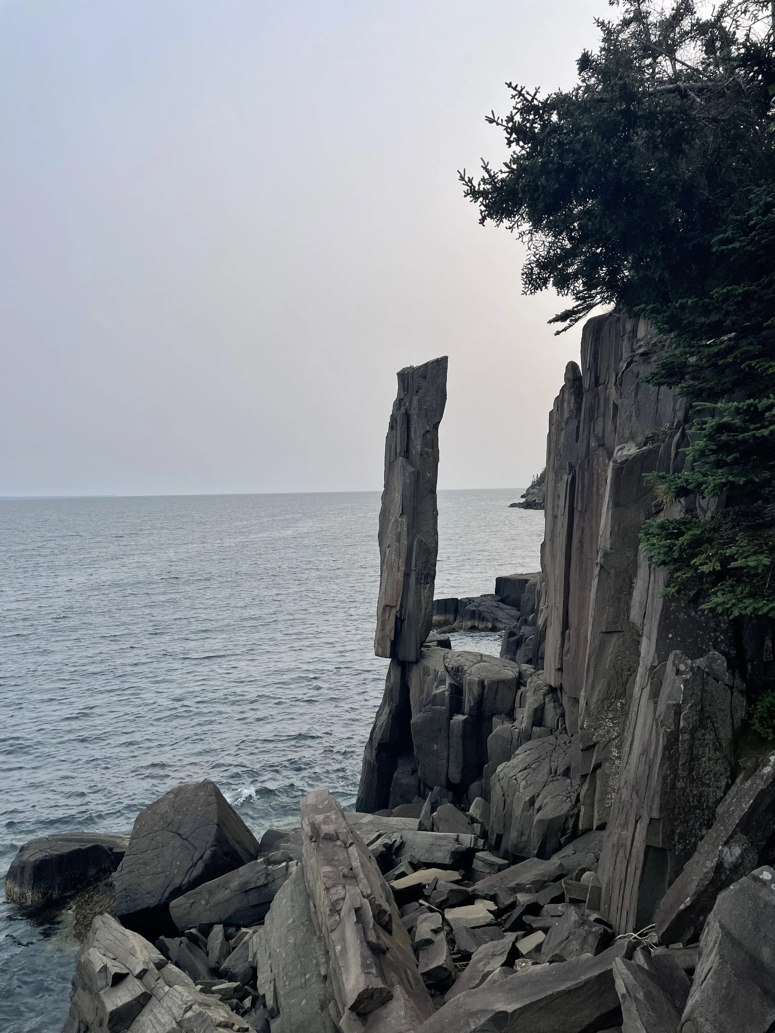   Balancing Rock, Nova Scotia, 2025  