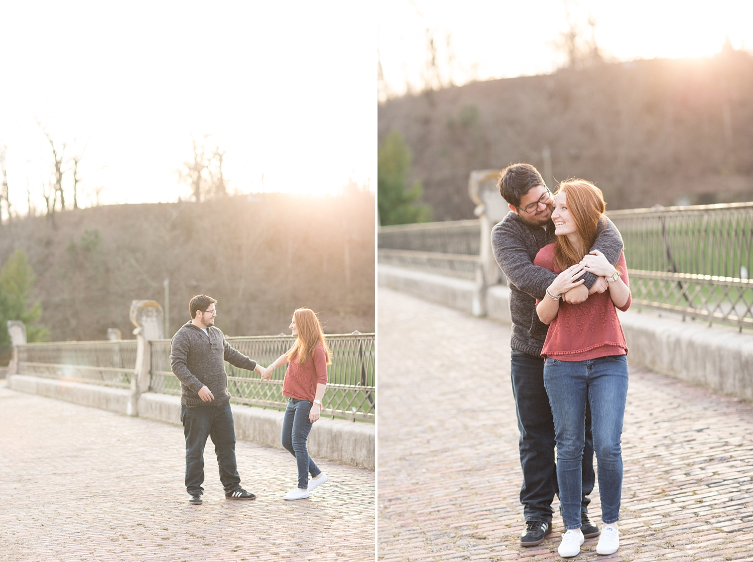 Daniel And Amanda Eden Park Engagement Session Kathryn Fruge Photography