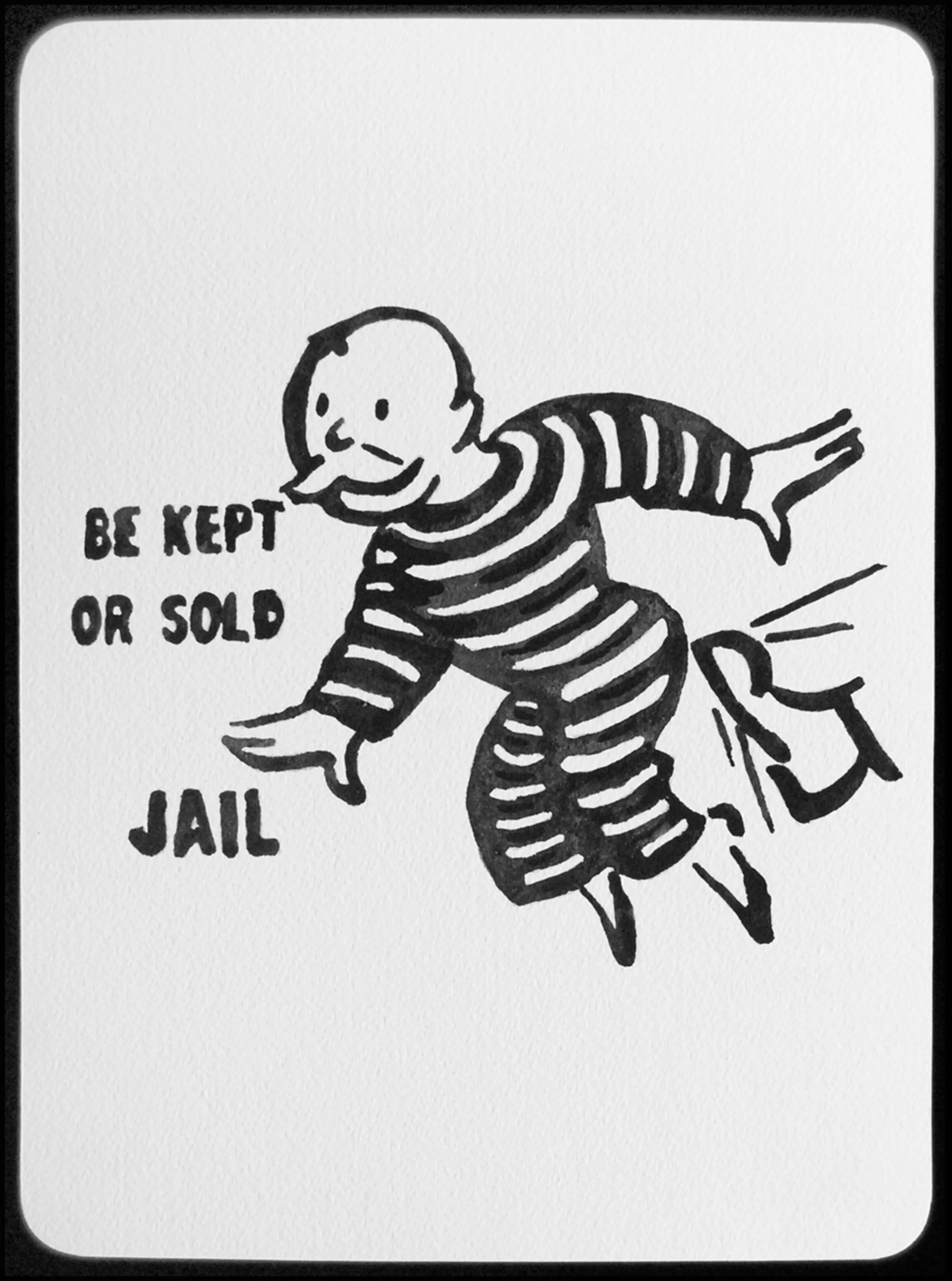 Get Out Of Jail Free Card Template
