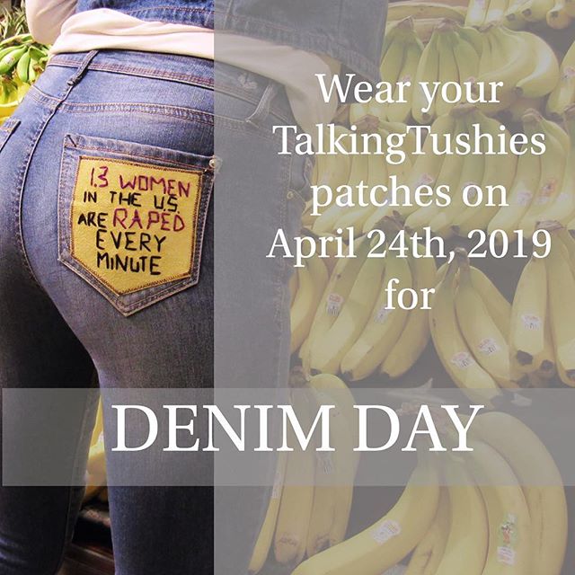 Wearing jeans on Denim Day is a symbol of protest against sexual violence. April 24th, 2019 #denimday #talkingtushies 👖 .
#artistemmaduehr #pdxartist #sexualviolenceawareness #30daysofsaam #saam #emmaduehr #psu #psuwomen #pdx #denim #denimjacket #de