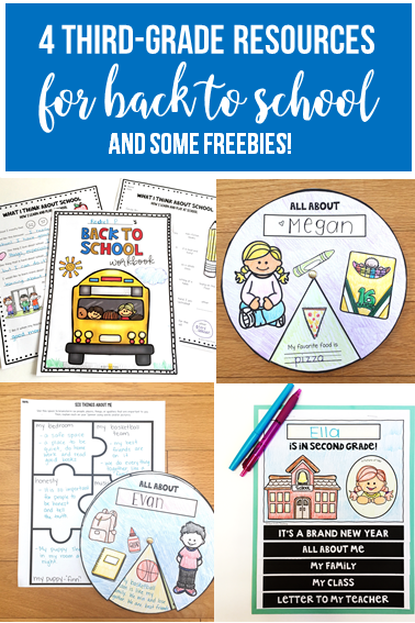 4 Resources for the First Week Back at School