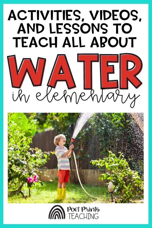 Water Conservation Activities For Elementary Students