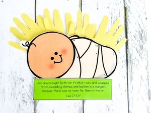 Jesus is Born - Christmas Bible Story Lessons for Kids — Poet Prints ...