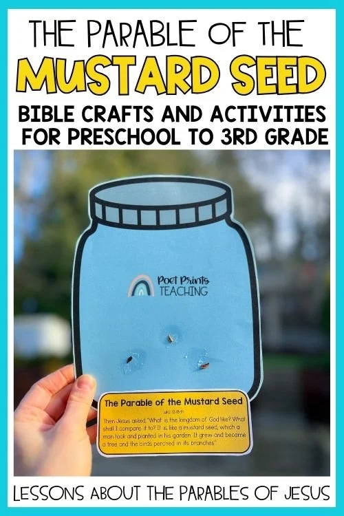 The Parable of the Mustard Seed - Bible Lessons for Kids — Poet Prints ...