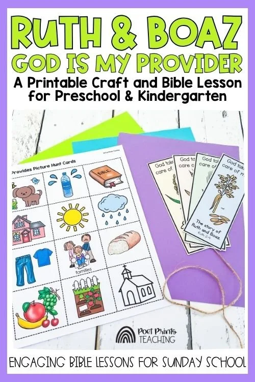 Ruth and Boaz - Bible Lessons for Kids