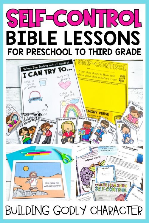 Self-Control Bible Lessons for Kids