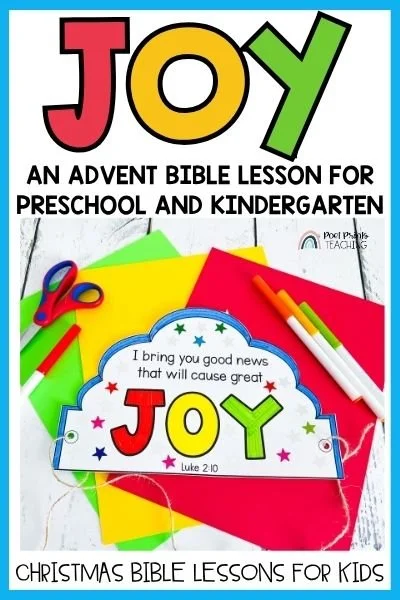 Joy - An Advent Christmas Bible Lesson for Kids