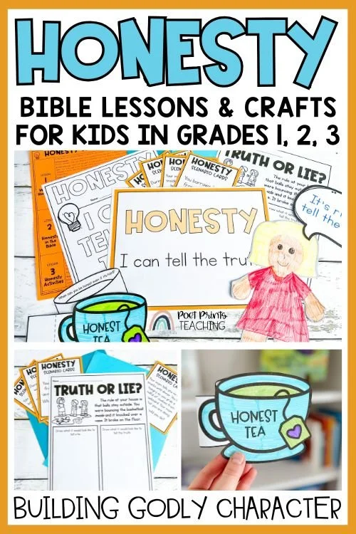 Honesty Bible Lessons for Kids