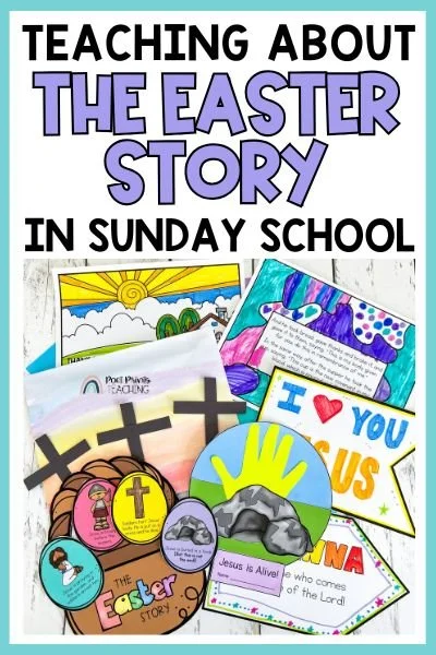 Easter Lesson The Story of Easter in the Bible - Lesson for Kids — Poet Prints Teaching