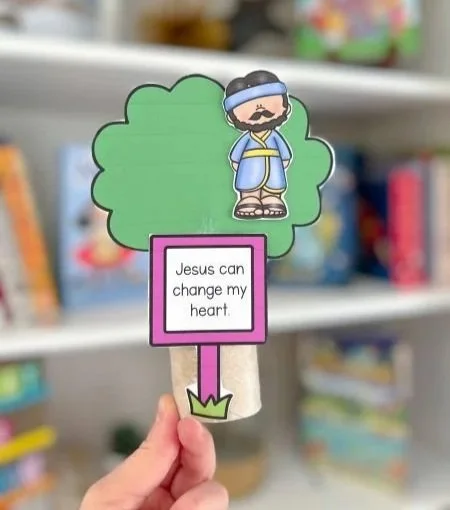 Zacchaeus - Bible Lessons for Kids — Poet Prints Teaching