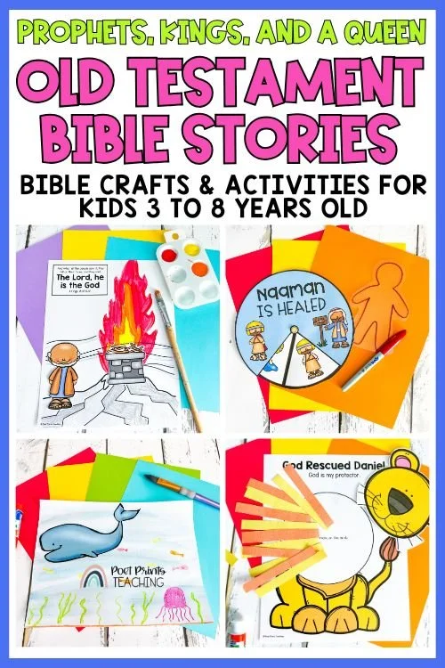 Old Testament Bible Lessons for Kids - Prophets, Kings, and a Queen ...
