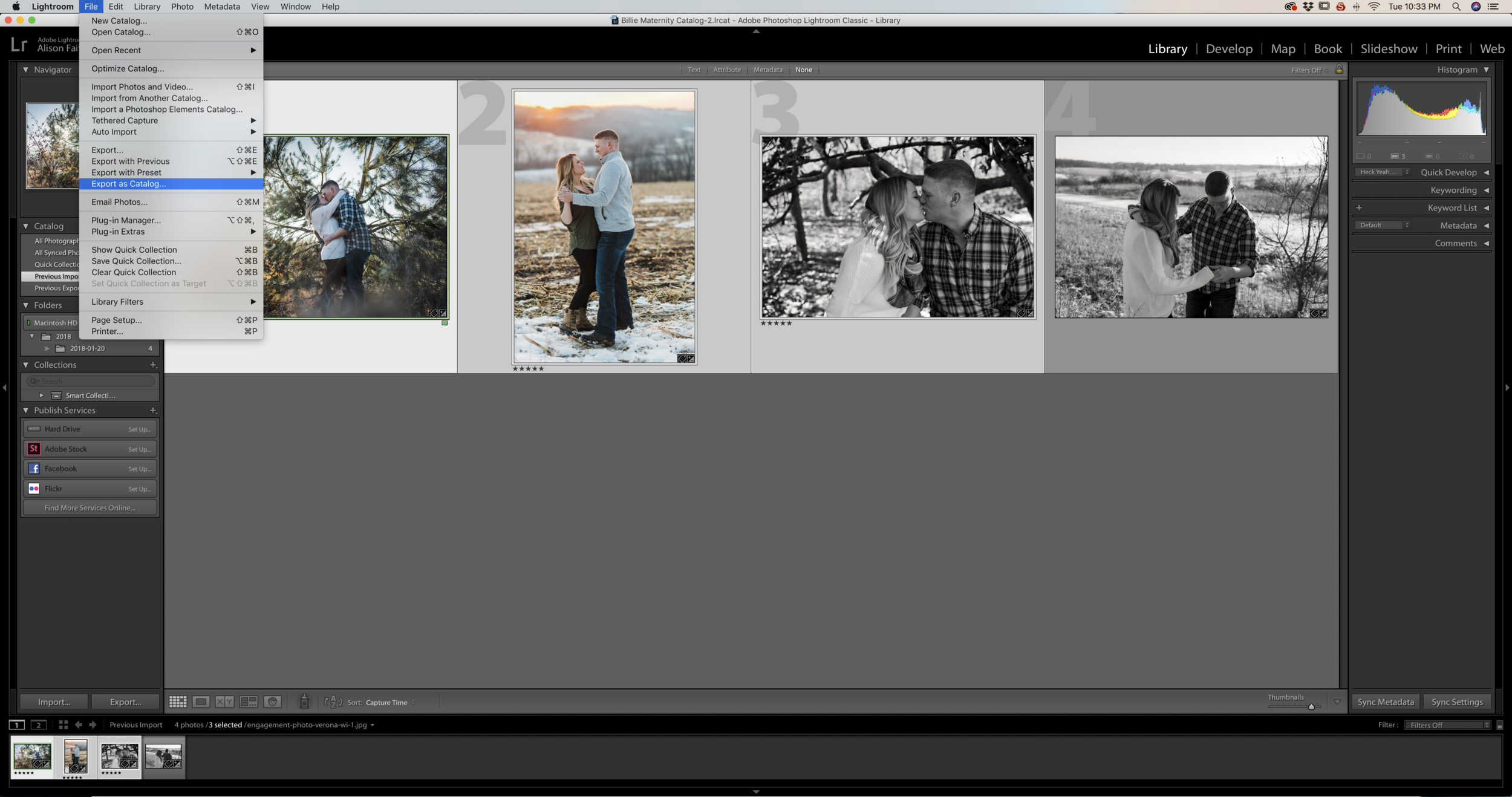 Step 5: Export Catalog