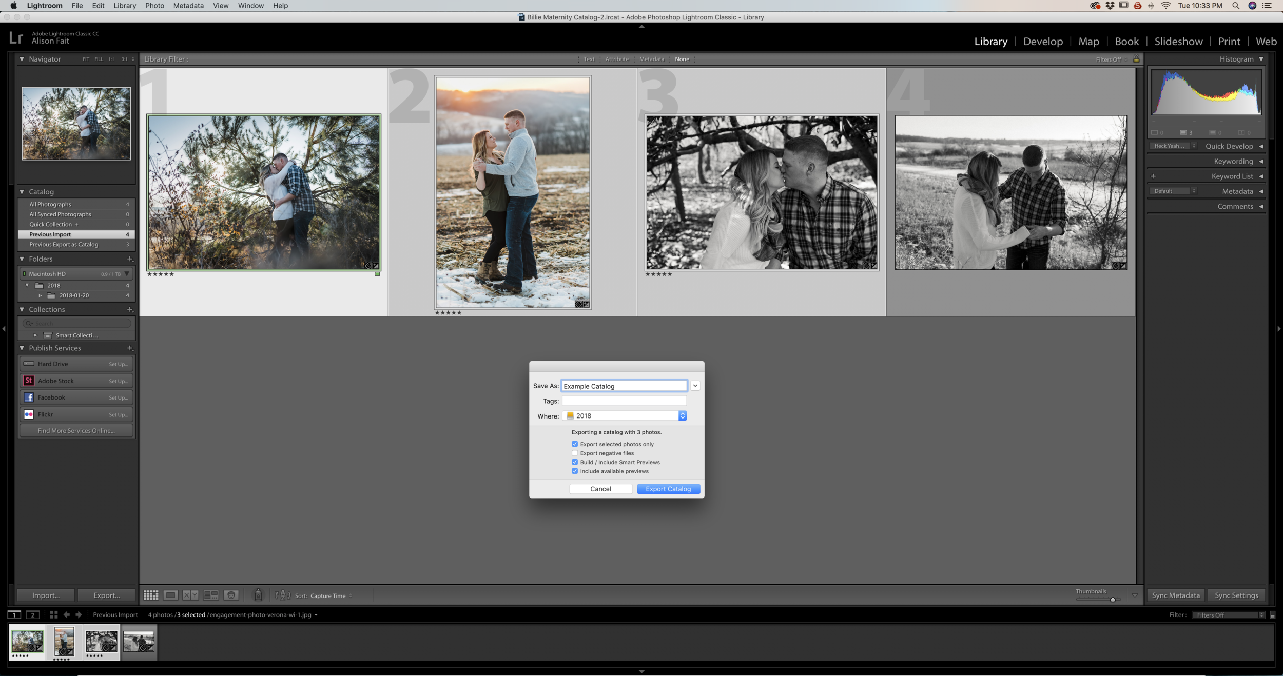 Step 6: Export Catalog Settings