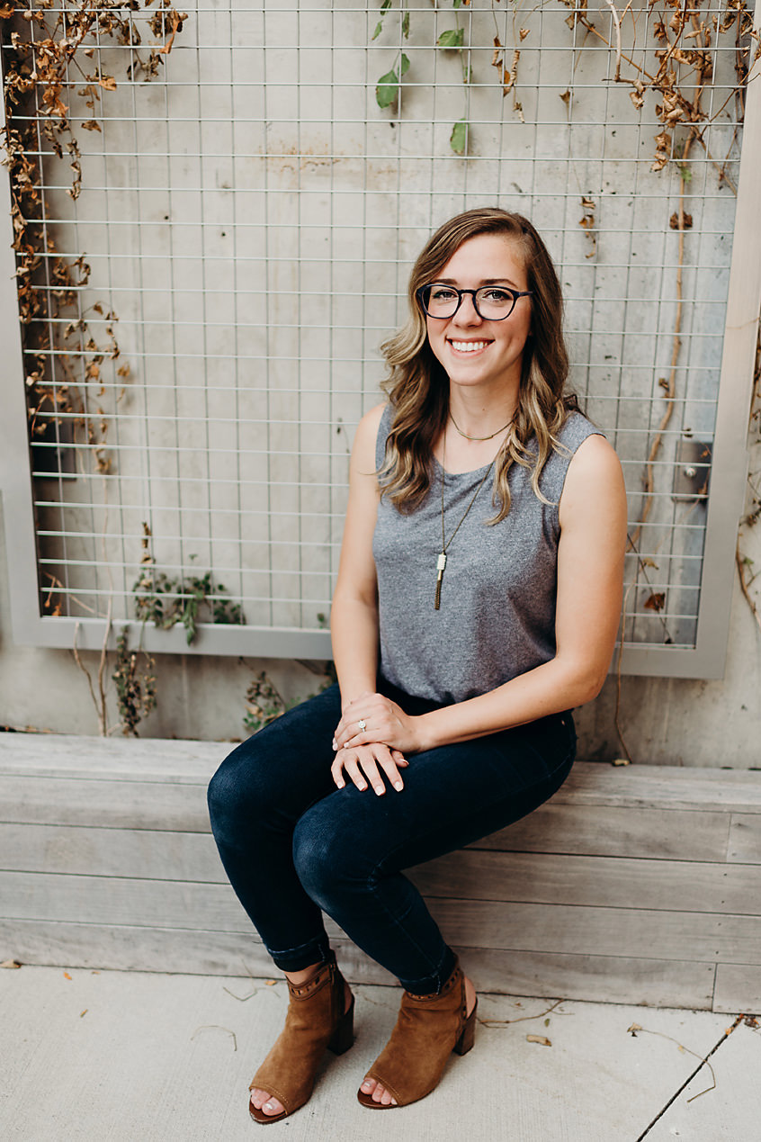 Lifestyle headshot for graphic designer