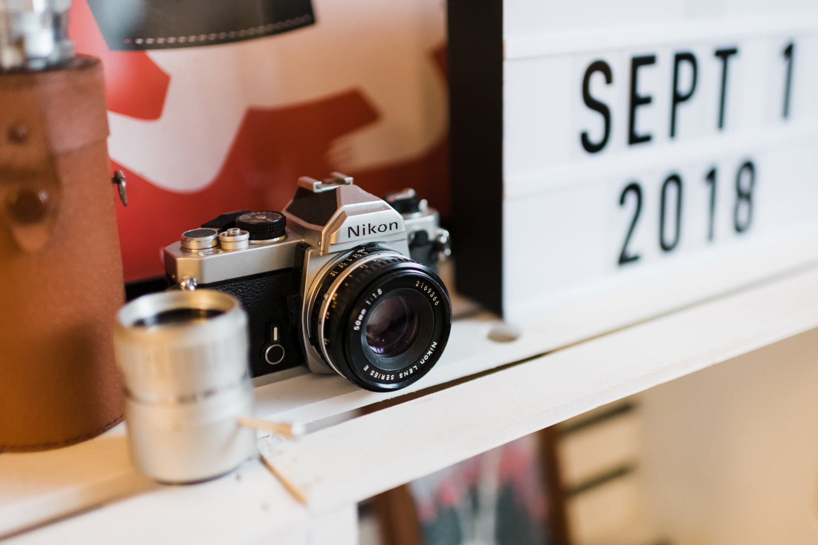 Vintage Nikon film camera