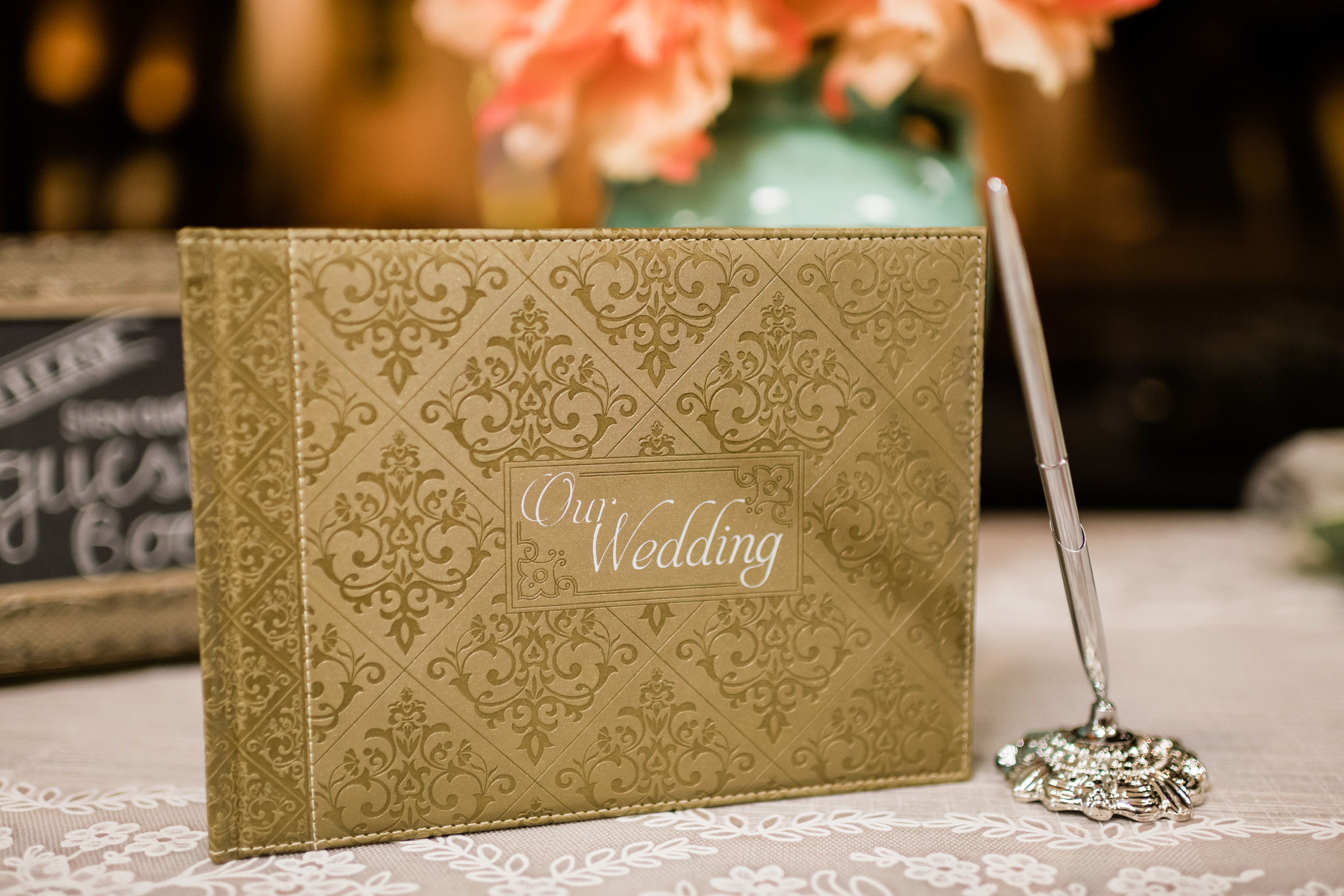 Wedding guest book