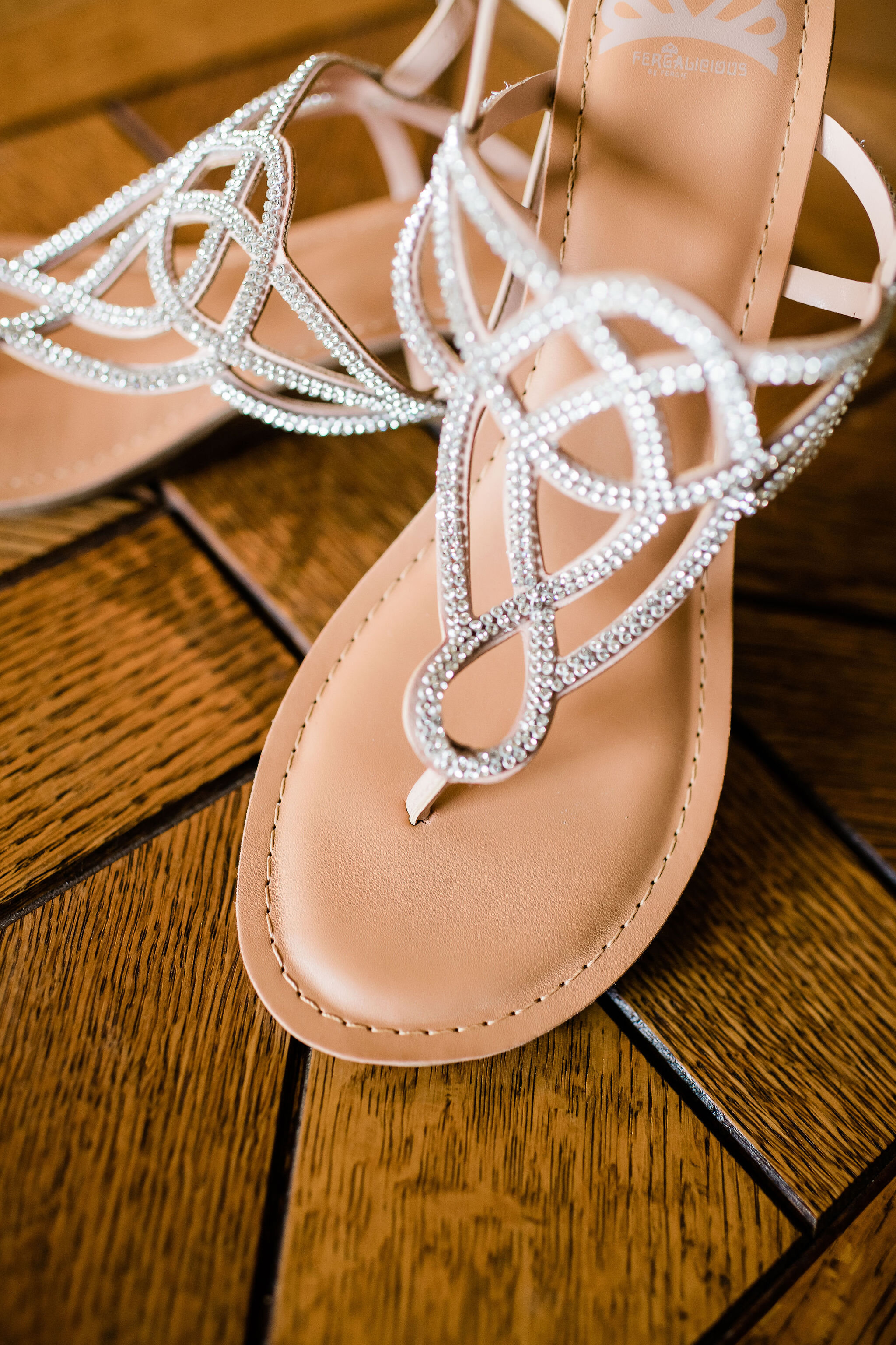 Bridal sandals