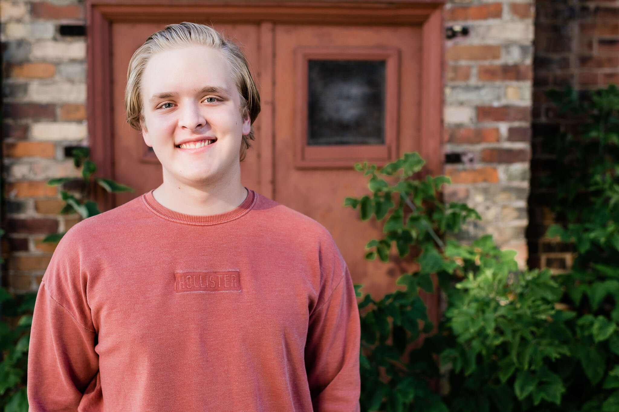 High school senior portrait