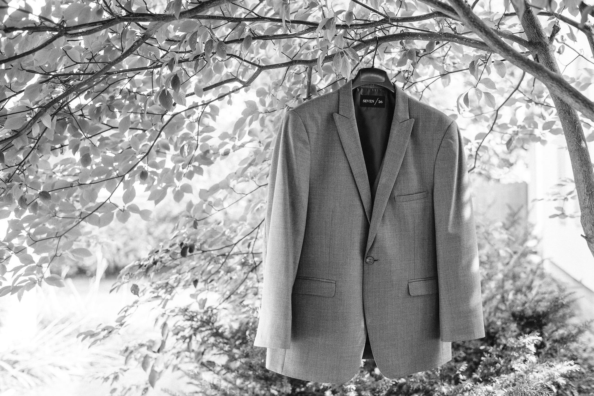 Groom's suit jacket