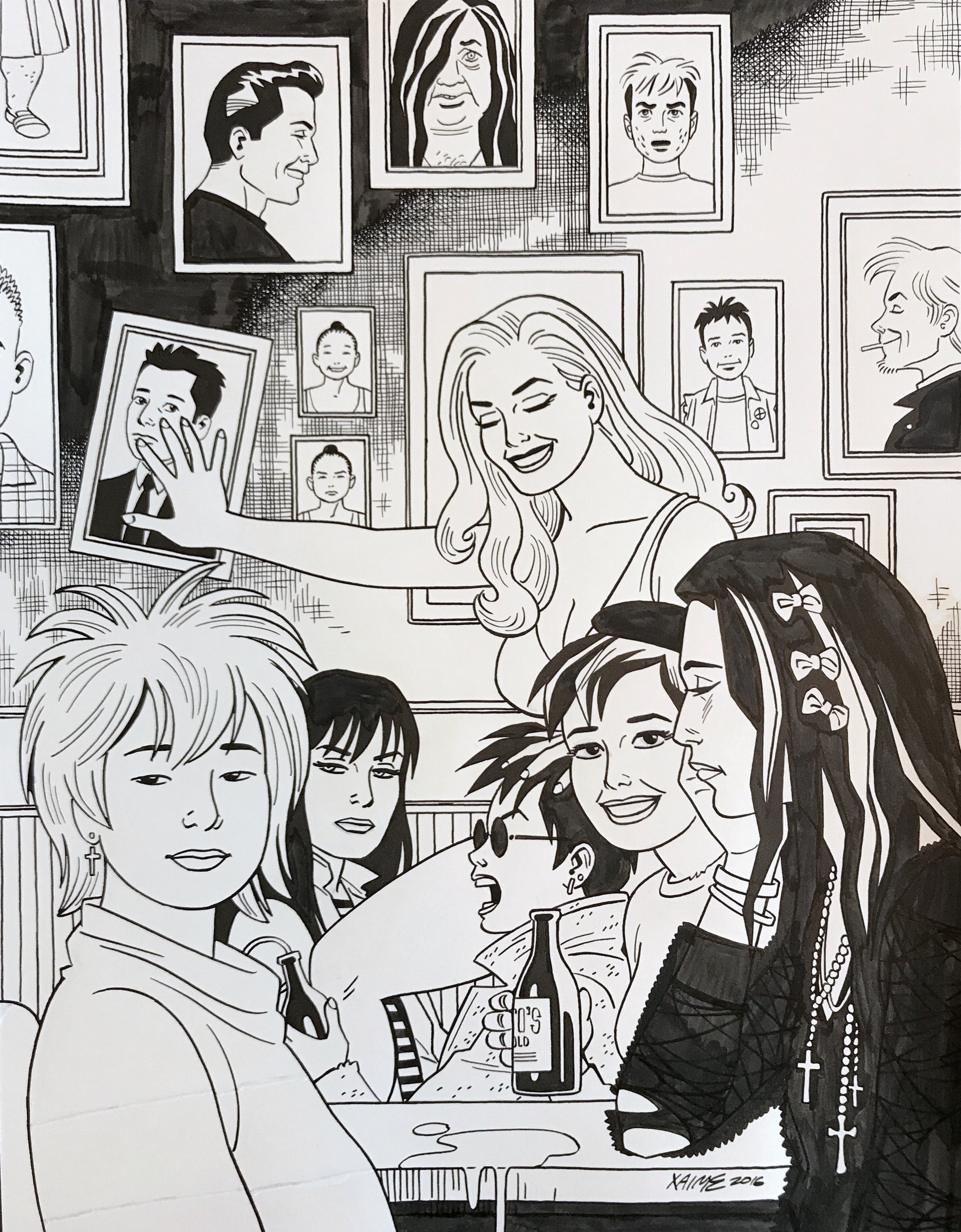 Love and Rockets #1 Cover
