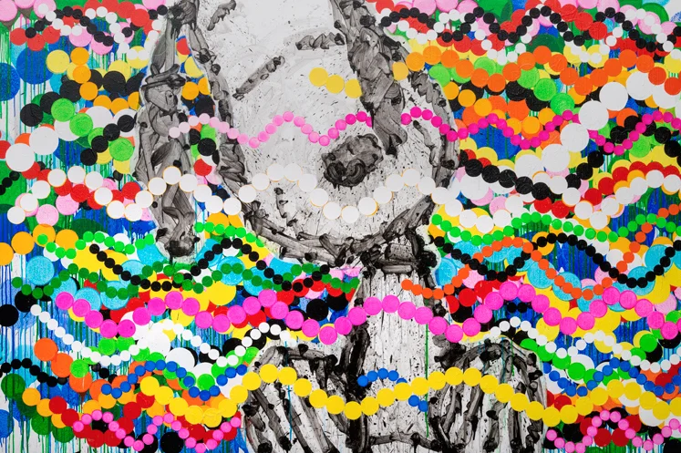 Big Poppa Giclee and Silkscreen on Paper 26 x 40 in, Edition of 295