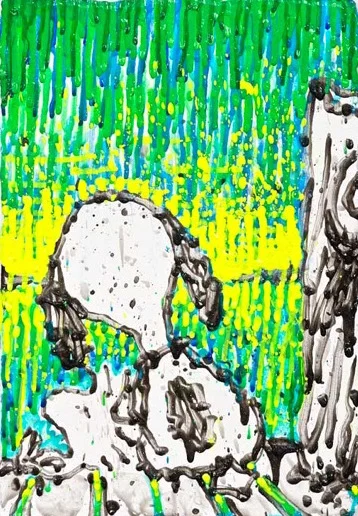 Coconut Couture Giclee and Silkscreen on Paper 14 x 10.5 in. Edition of 295